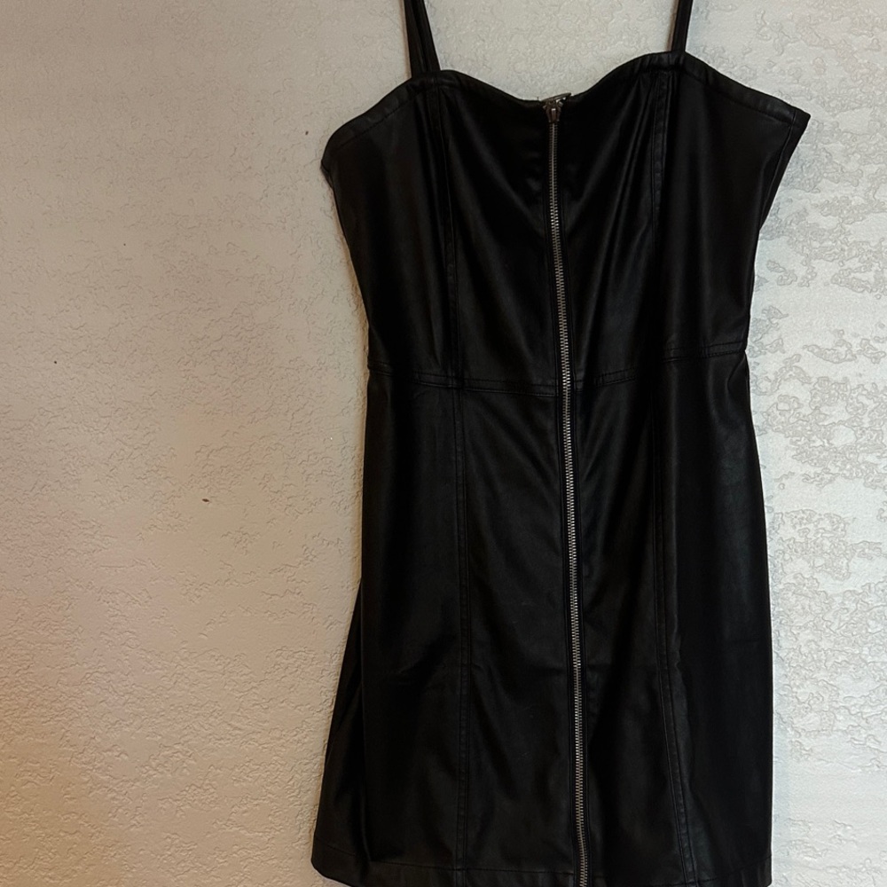 Aeropostale Black Mini Dress with Zipper
